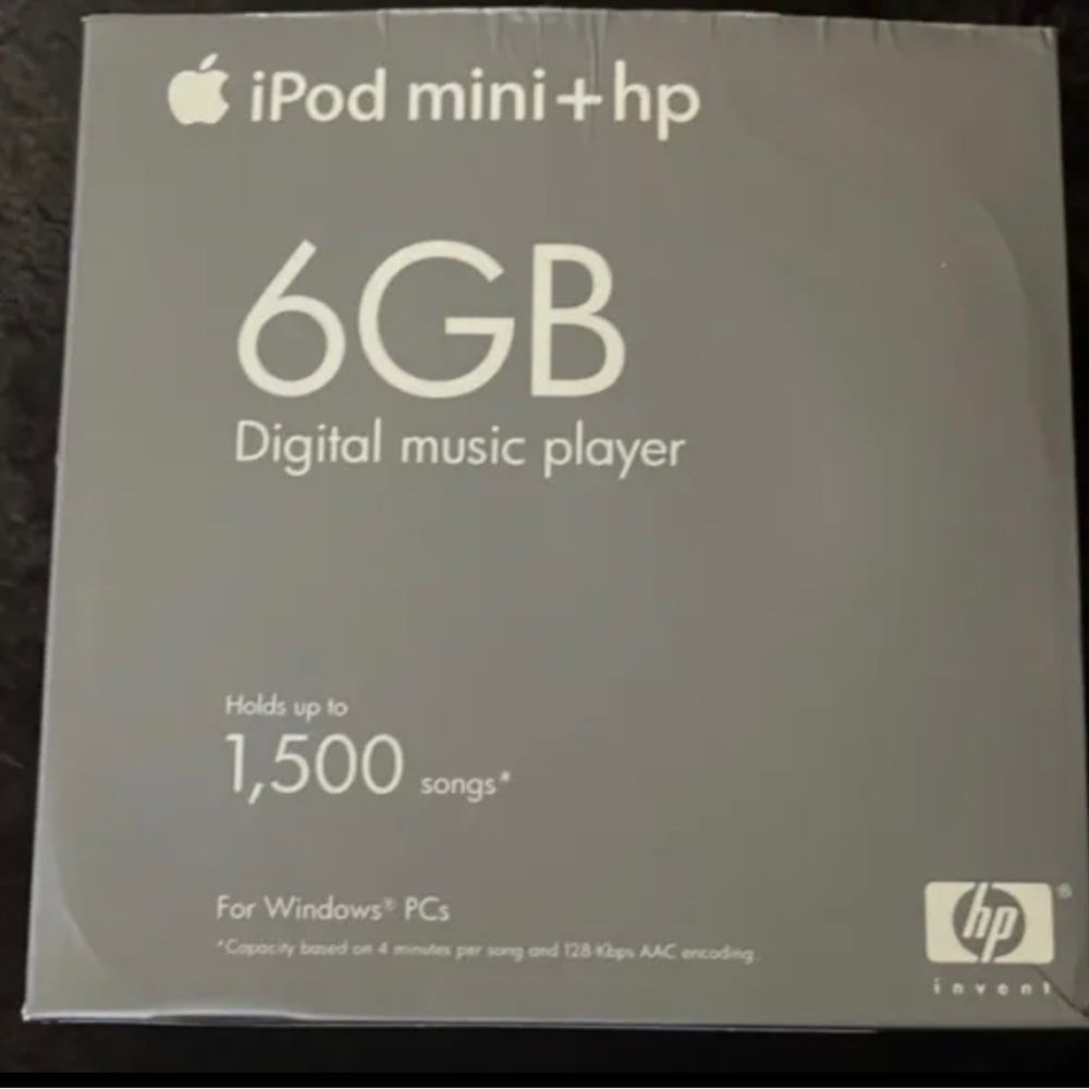 Apple ipod mini +HP 6b mp5000 NEW!!